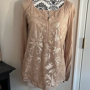 Knox Rose Embroidered Top